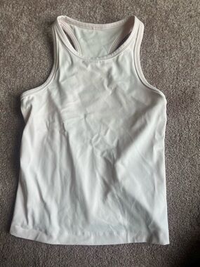 lululemon athletica White Racerback Tank